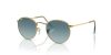 RAY-BAN ROUND METAL 0RB3447 001/3M 53 Napszemüveg