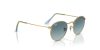 RAY-BAN ROUND METAL 0RB3447 001/3M 53 Napszemüveg
