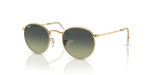 RAY-BAN ROUND METAL 0RB3447 001/BH 53 Napszemüveg