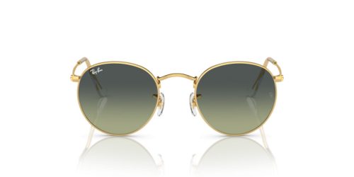 RAY-BAN ROUND METAL 0RB3447 001/BH 53 Napszemüveg