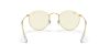 RAY-BAN ROUND METAL 0RB3447 9196BL 47 Napszemüveg