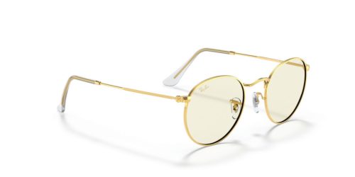 RAY-BAN ROUND METAL 0RB3447 9196BL 47 Napszemüveg