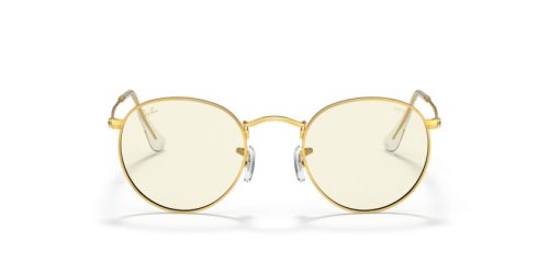 RAY-BAN ROUND METAL 0RB3447 9196BL 47 Napszemüveg
