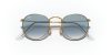RAY-BAN ROUND METAL 0RB3447N 001/3F 50 Napszemüveg