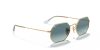 RAY-BAN OCTAGONAL 0RB3556N 91233M 53 Napszemüveg