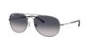 RAY-BAN BAIN BRIDGE 0RB3735 002/B1 60 Napszemüveg